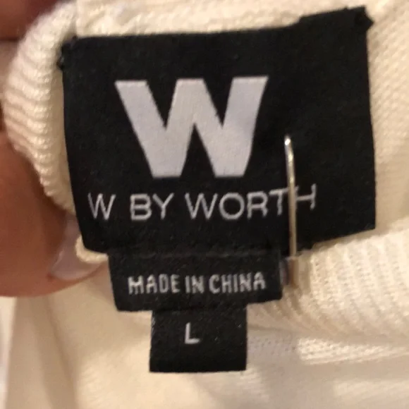 Worth Women's Cream Sweater with Bow Detail - Picture 6 of 7